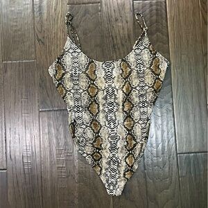 Fashion Nova One Piece Bathing Suit